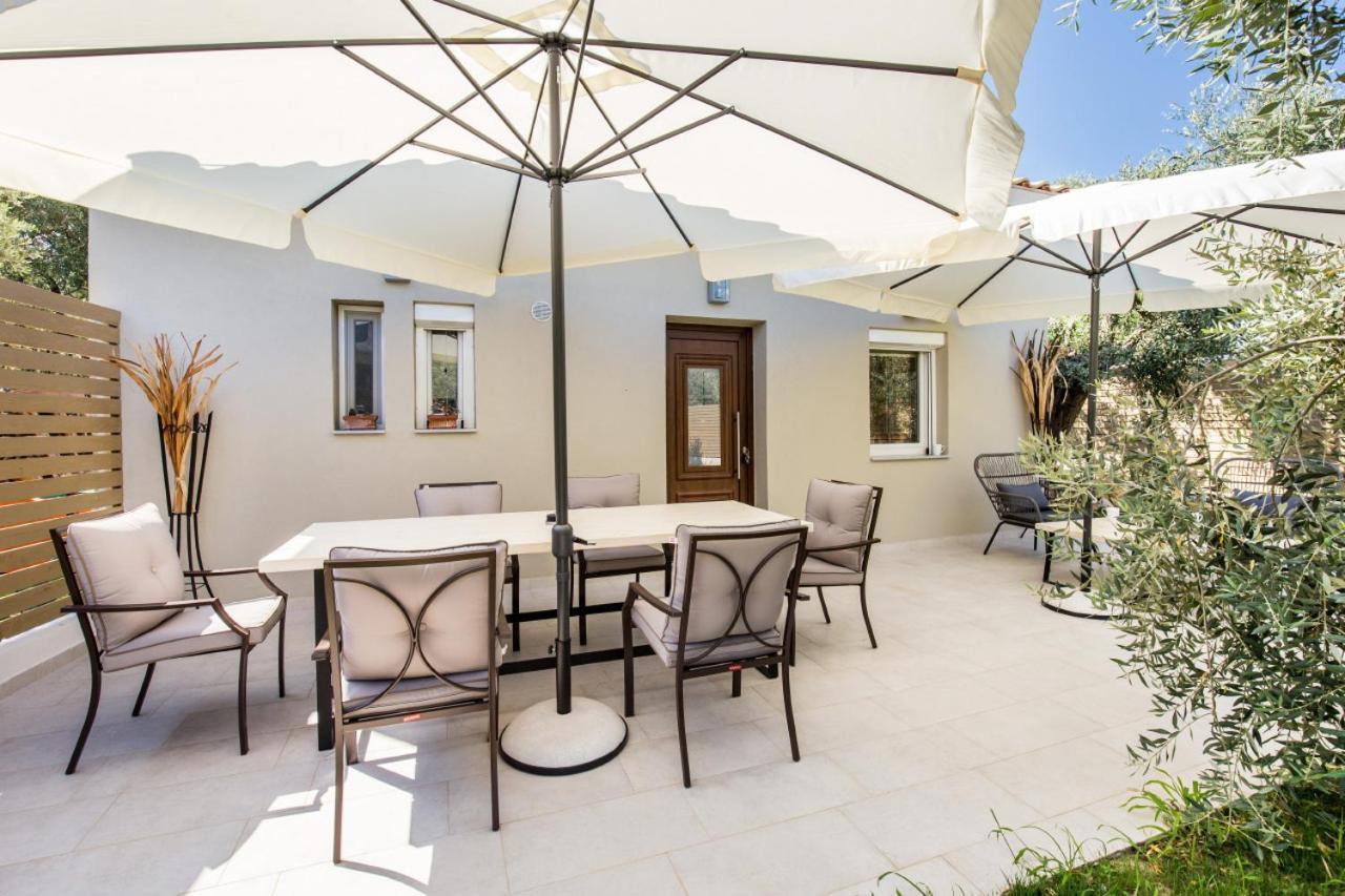 Villa 4 You Iliopetra Skala Sotiros Bagian luar foto